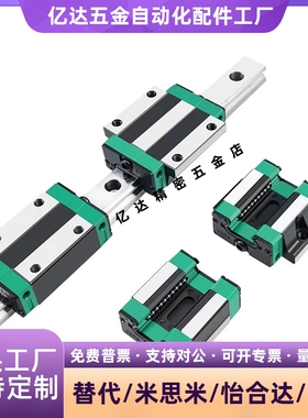 国产IKO微型直线导轨LWL7B/9B/12B LWL15/20B/BCS轴承钢防锈滑块