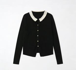 悟空专享～新款 蕾丝拼接设计感毛衣内搭潮006 百搭针织衫