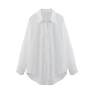 女长袖 休闲宽松显瘦全棉衬衫 8009 悟空专享