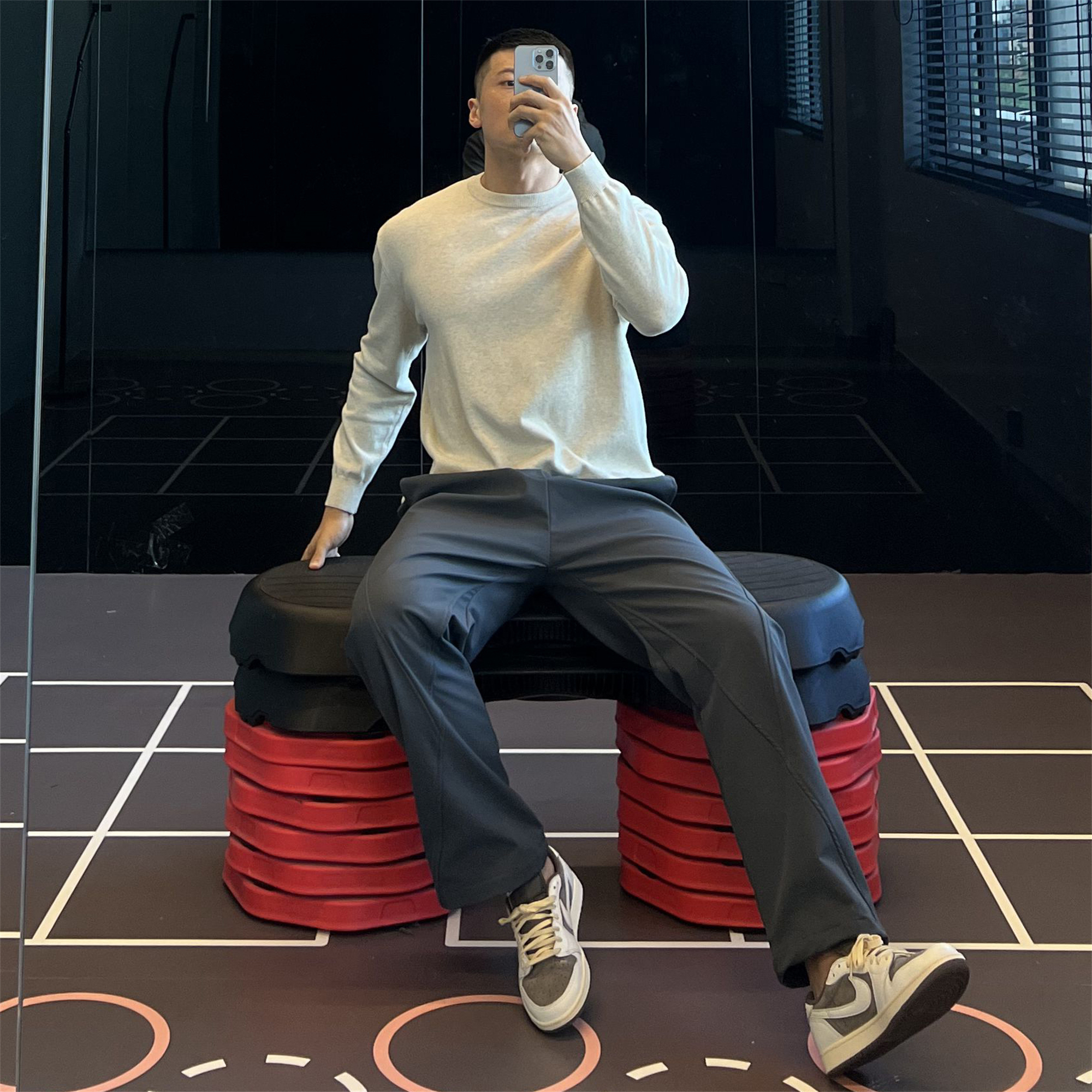 运动机能防水软壳裤松紧宽松长裤