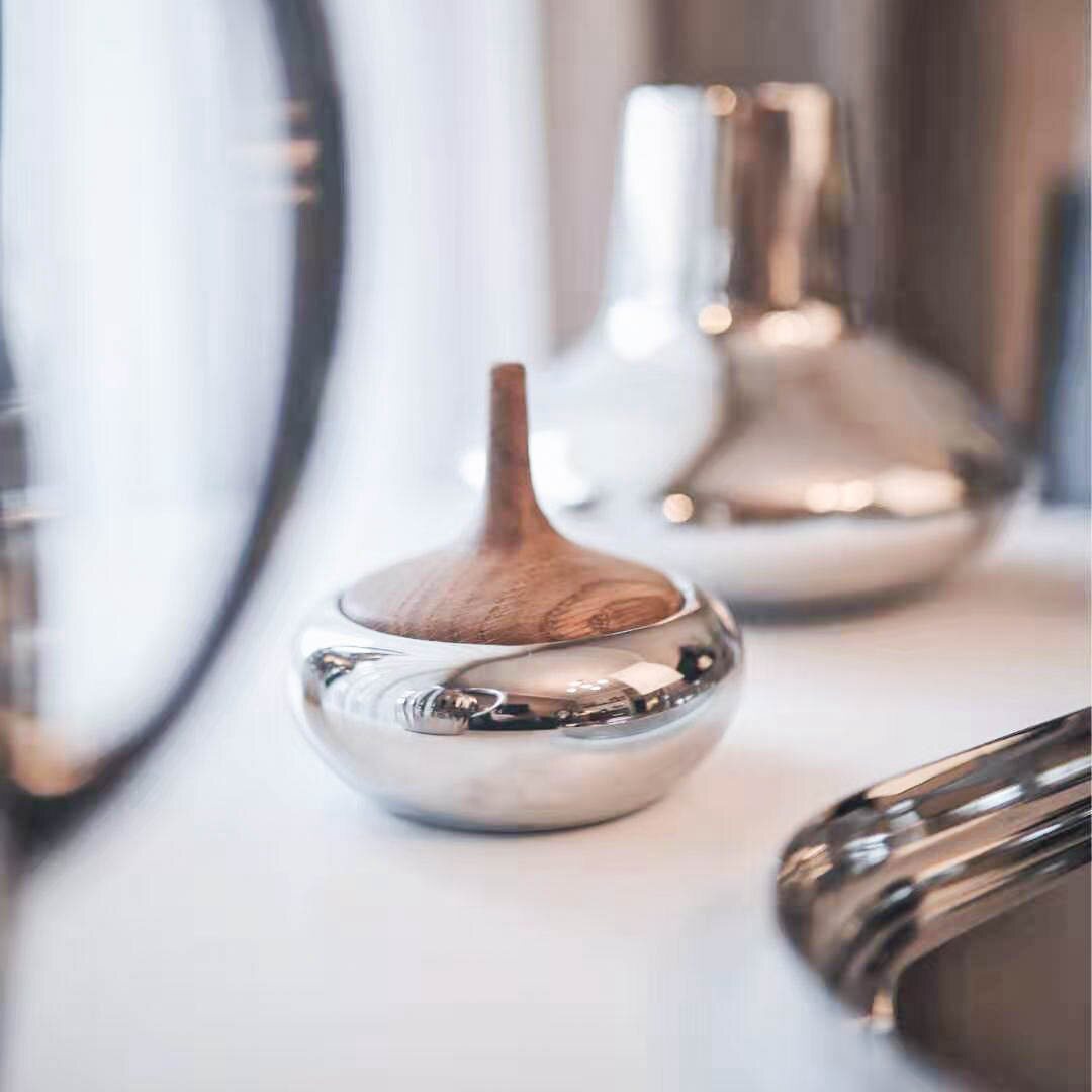 咖啡方糖罐欧式糖果罐轻奢北欧ins不锈钢迷你小糖罐创意可爱摆件