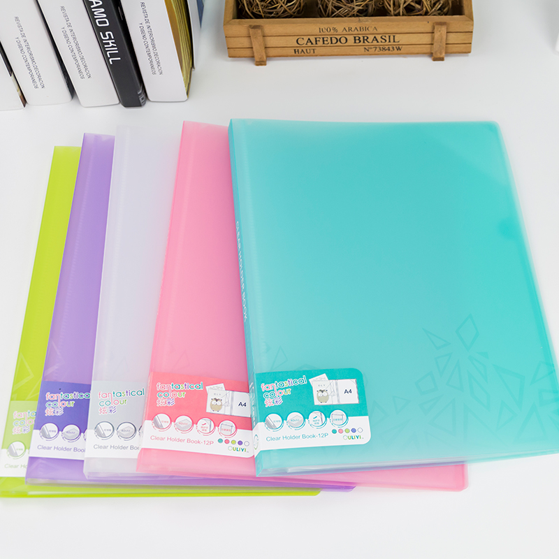 欧力益多层考试收纳册孕检文件夹