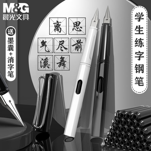 晨光小学生专用正姿钢笔