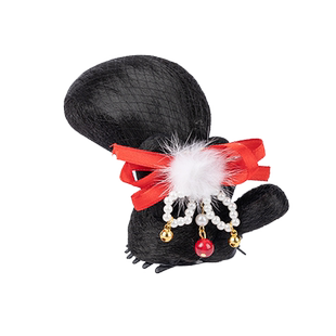 儿童古风汉服假发包古装抓夹头饰敦煌演出嫦娥造型唐风发髻发饰