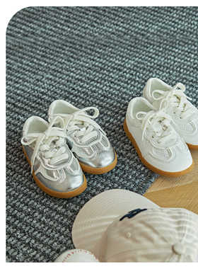 DuoReMi秋季新款BR2451亲子同款复古板鞋轻便休闲防滑德训鞋软底