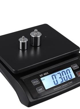 SF802电子秤家用电子厨房秤大显示屏电子称30kg食物秤烘焙秤台秤