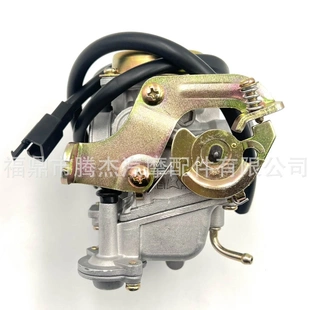 跨境热销适用豪迈GY6-50 PD18J PD19J国三管改加浓阀摩托车化油器
