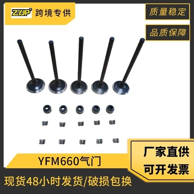 YFM660气门摩托车气门油封适用Yamaha Raptor 660R  YFM660 气门