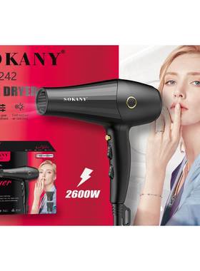 出口SOKANY2242吹风机家用多功能电吹风理发店专业吹风Hair Dryer