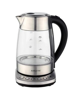 外贸SOKANY09003电水壶家用1.7L热水壶办公室烧开水壶KETTLE