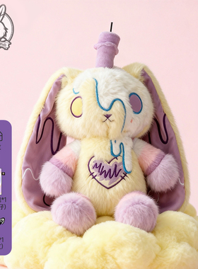 PLUSHIE DREADFULS毛绒公仔生日蛋糕蜡烛兔子玩偶治愈系潮玩礼物