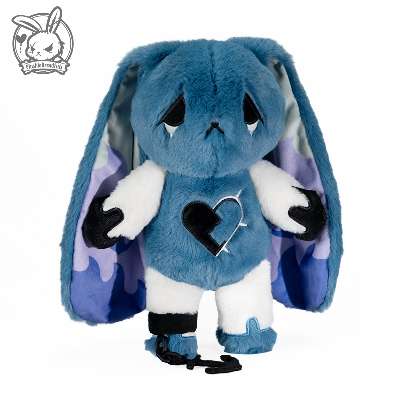 PLUSHIEDREADFULS治愈系原创毛绒公仔GRIEF LOSS崩溃兔解压安抚