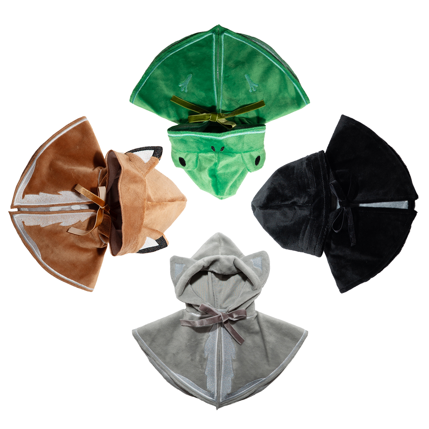 PLUSHIE DREADFULS娃衣毛绒玩偶斗篷公仔服饰毛绒玩具衣服搞怪冬