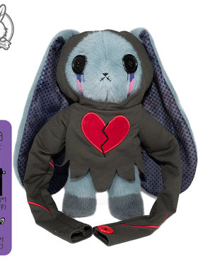 PLUSHIE DREADFULS毛绒玩偶公仔治愈安抚解压礼物反霸凌兔-敢敢