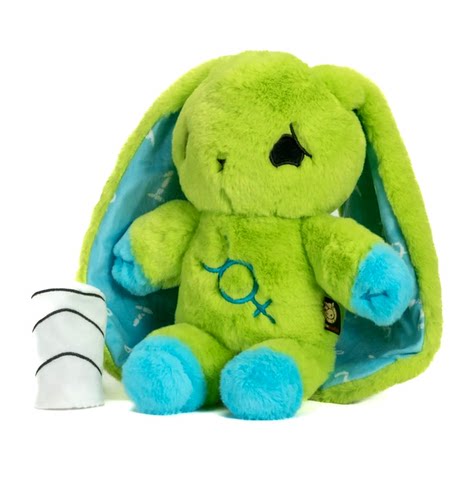 PLUSHIE DREADFULS毛绒玩偶DYSCALCULIA RABBIT算数障碍兔