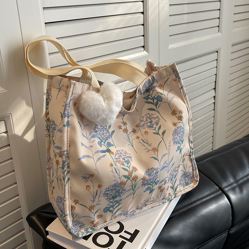 ins日系少女学生手提袋