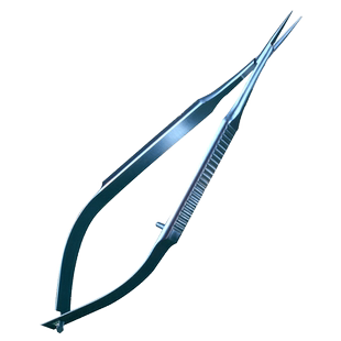 眼科显微器械持针钳12.5cm14cm持针器美容整形外科夹针钳子直弯头