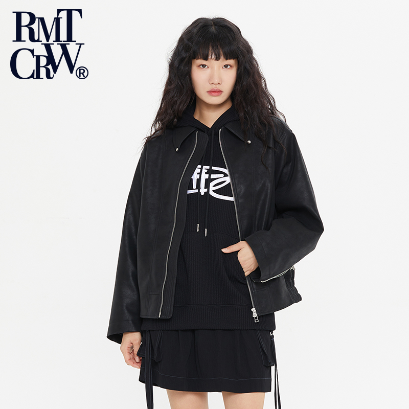 宽松常规夹克外套休闲