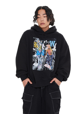 春季上衣朋克李昇俊同款休闲宽松