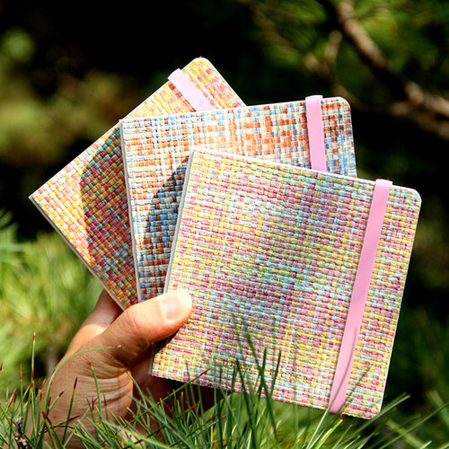 轻听文创编织系列小清新水彩本