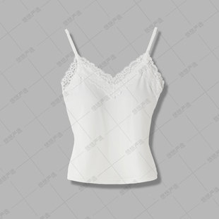 蕾丝文胸背心ABC可穿 春夏新款 巨遮副乳肩带可调 内含独立文胸