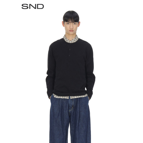 SNDSS26圆领亨利T恤