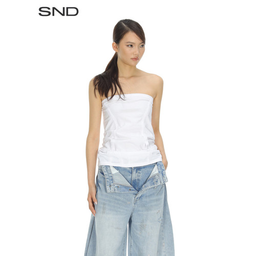 SNDSS26叠层上衣女款