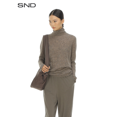 AW26轻柔堆堆领上衣女款