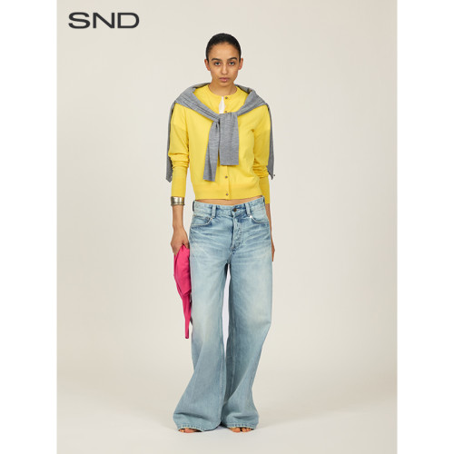SNDSS25园丁牛仔长裤女款