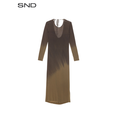 AW25露背修身连衣裙女款