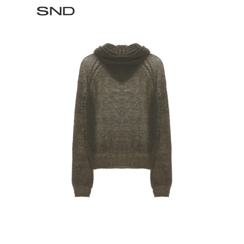 SNDAW26Rosa半高领套衫