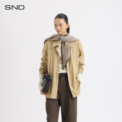 SNDAW26大领口衬衫女款