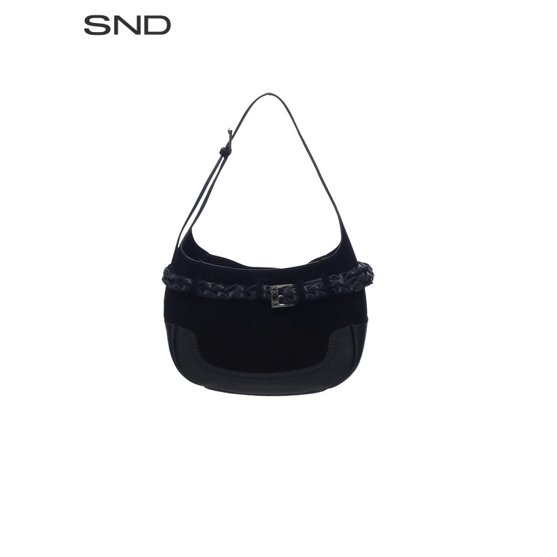 设计师品牌SNDPF25中号半月包图片