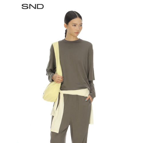 SNDAW26层叠T恤女款