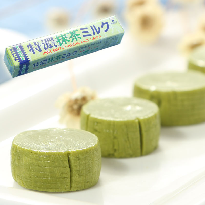日本进口零食 悠哈奶糖/uha 特浓8.2盐味/草莓/牛奶糖37g(10粒装)