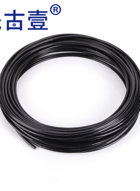 黑色包塑钢丝绳304不锈钢丝绳涂塑包胶绳包塑钢丝线1 2 3 4 5 6mm