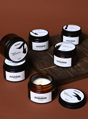 国风笔画礼物香薰蜡烛礼盒试闻香氛结婚茶蜡伴手礼生日情人