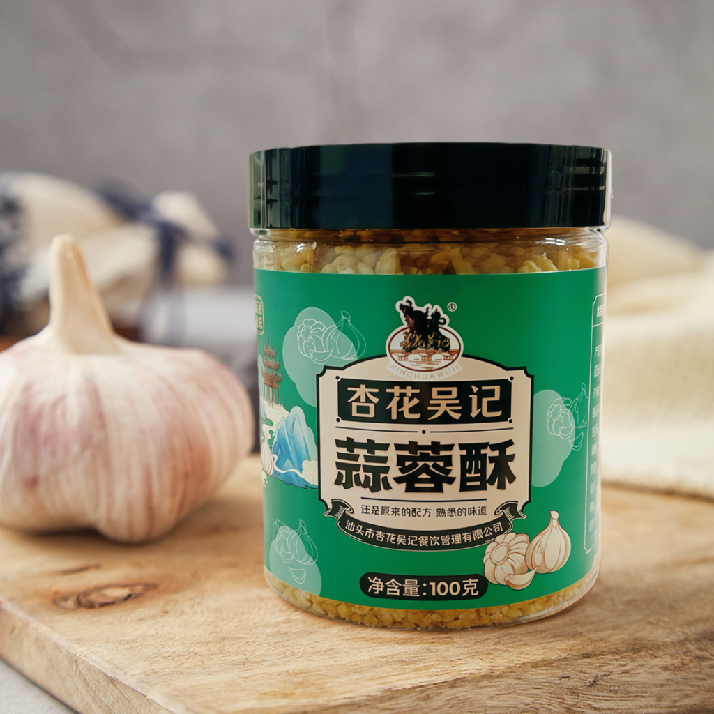 杏花吴记潮汕蒜蓉酥黄金油炸蒜头酥烧烤调料炒菜调味料蒜蓉小龙虾