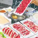 杏花吴记潮汕牛肉火锅套餐吊龙牛肉三花趾肥牛牛肉胸口油新鲜牛肉