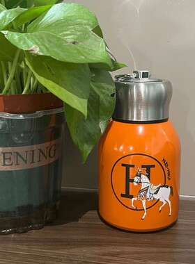 新款橙色（300ML）316不锈钢保温杯便携口袋杯水杯