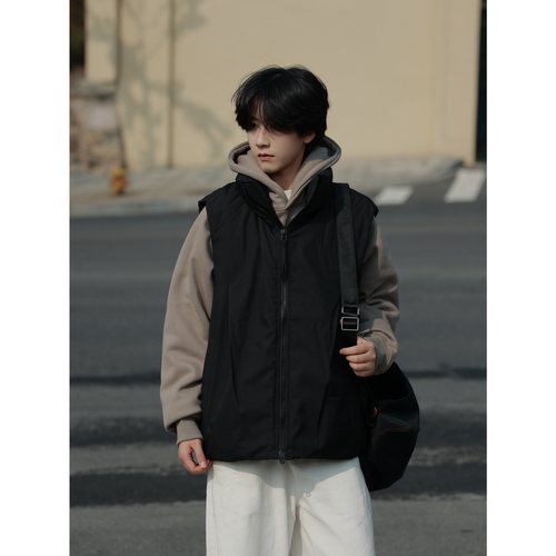 19otiwtt立领日系复古羽绒马甲