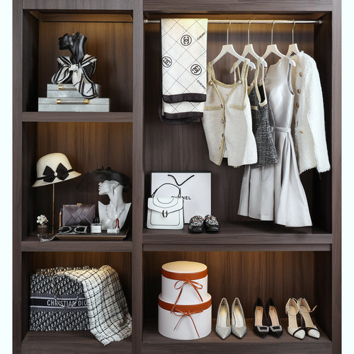 套装产品女主主卧室衣橱梳妆台