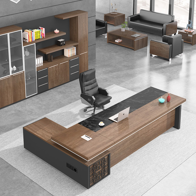 总经理办公室办公台老板桌简约现代主管经理桌大班台办公桌椅组合|ruв категории коммерческий/офисная мебель, офисная мебель, стол, большой стол/начальник бюро - от Buy2taobao.com для оказания профессиональной услуги покупки агента Taobao