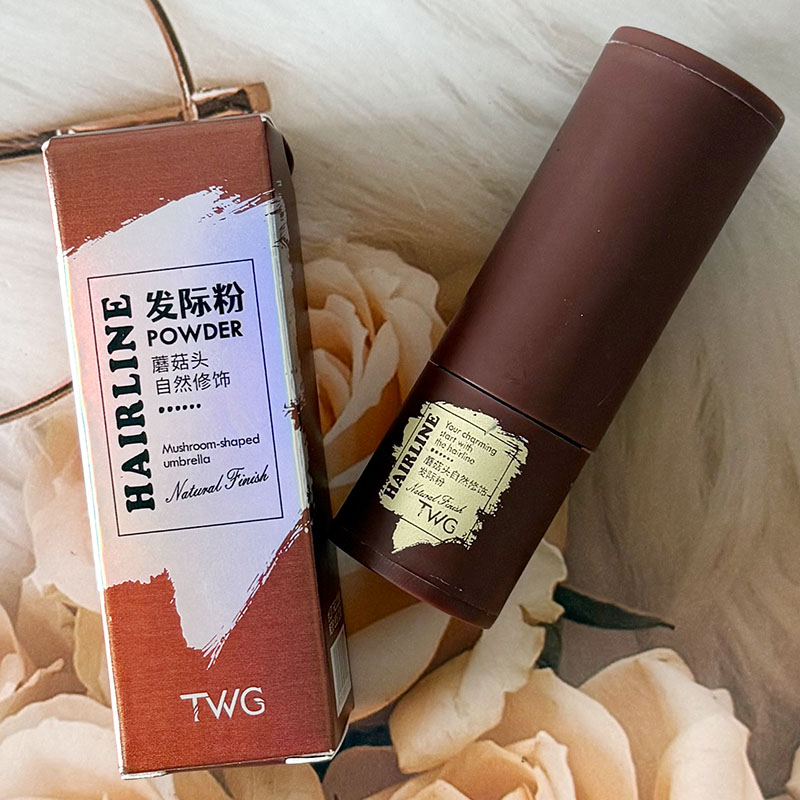 TWG蘑菇头自然修饰发际粉修容阴影填充头发粉膏遮高额头修容笔