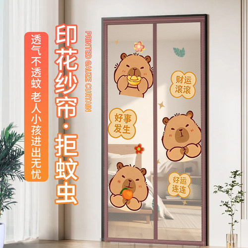 卧室厨房通用静音进出防蚊神器