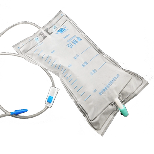 晓青防逆流式引流袋医用一次性喇叭口1000毫升集尿袋老年人男女用