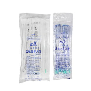 桂龙导尿管一次性无菌喇叭口透明灌肠成人男女用医用无球囊导尿管