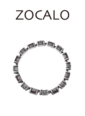 ZOCALO莫卧儿石榴石手链