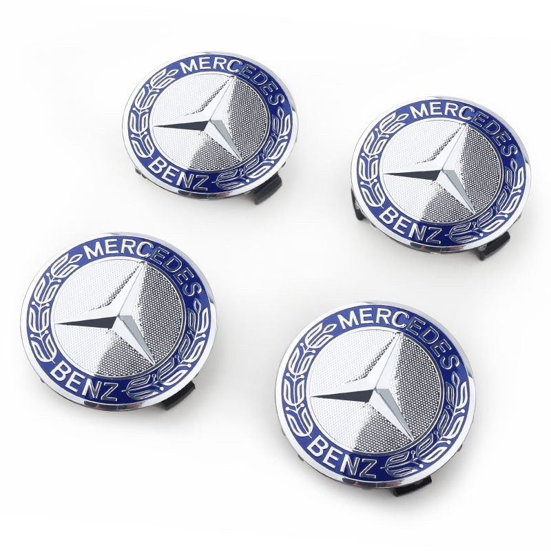 适用于奔驰轮毂盖车轮标A180C200E260E300S350ML350 glk400轮胎标