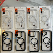 16e Spigen适用于苹果iphone17 12磁吸手机壳透明防摔保护壳MagFit磁吸全 灵动触控按键相机控制